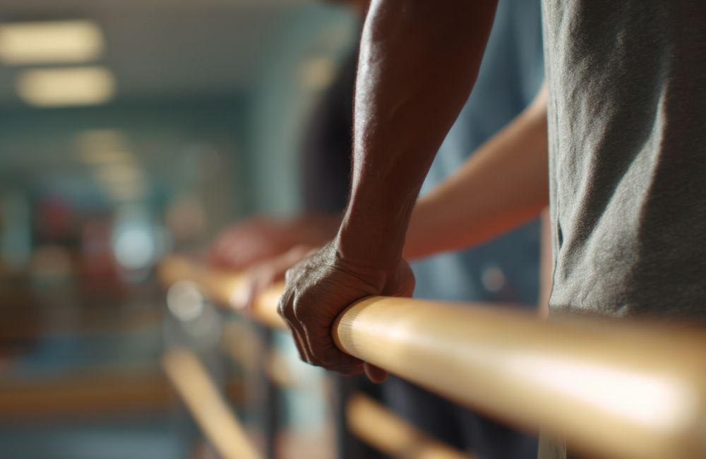 hands on bar